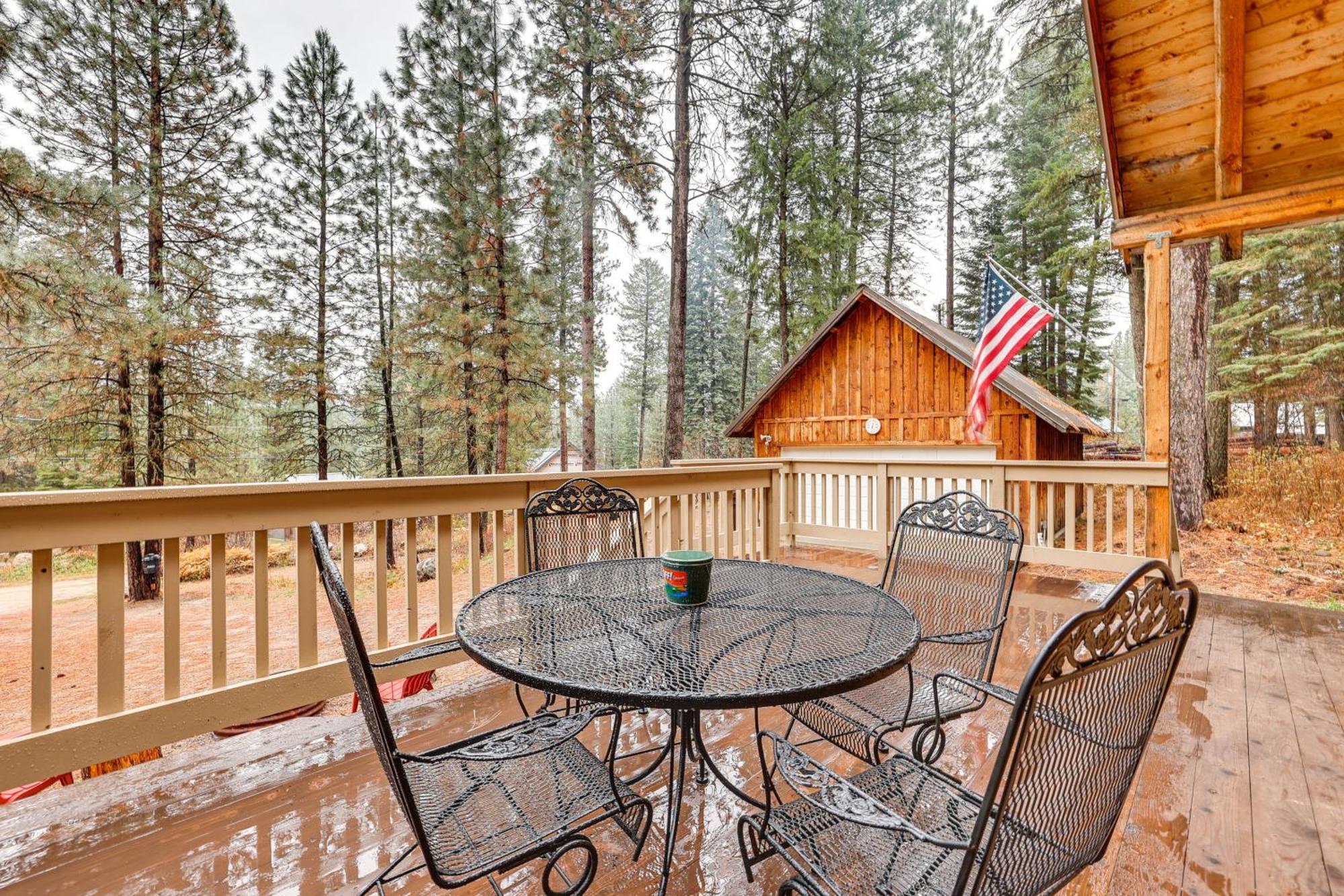 Peaceful Garden Valley Cabin With Private Deck! Crouch Exterior foto