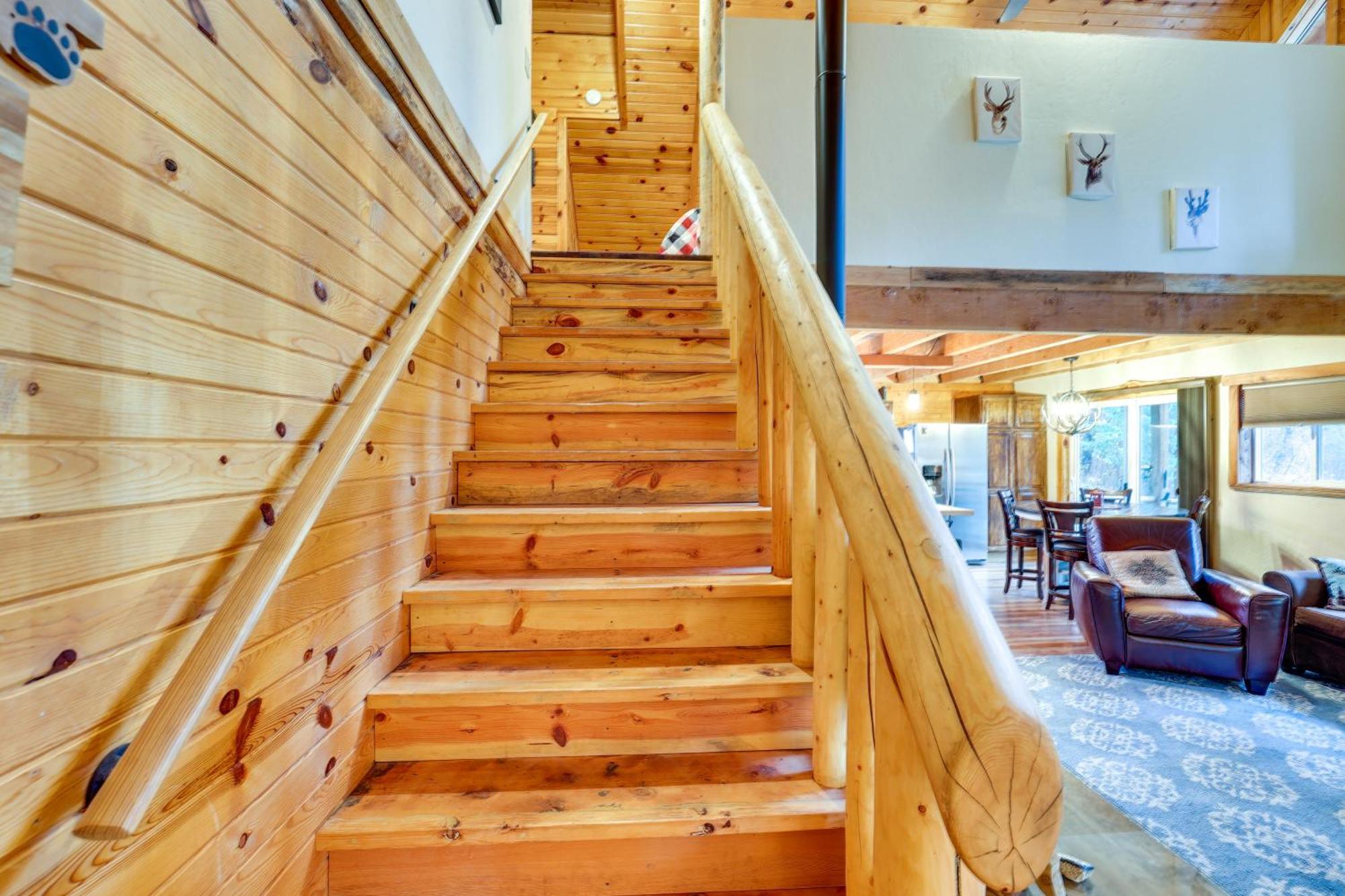 Peaceful Garden Valley Cabin With Private Deck! Crouch Exterior foto