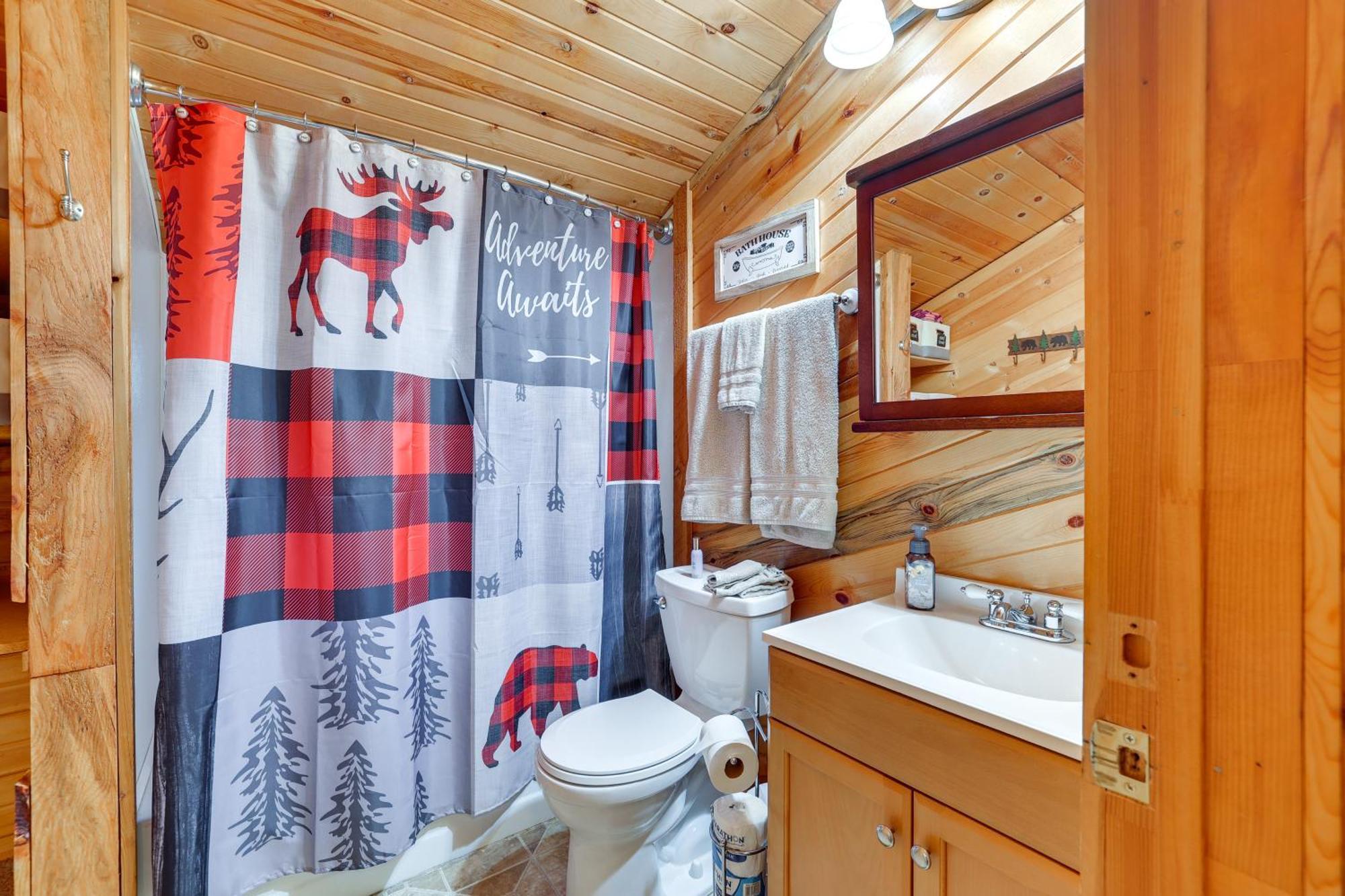 Peaceful Garden Valley Cabin With Private Deck! Crouch Exterior foto
