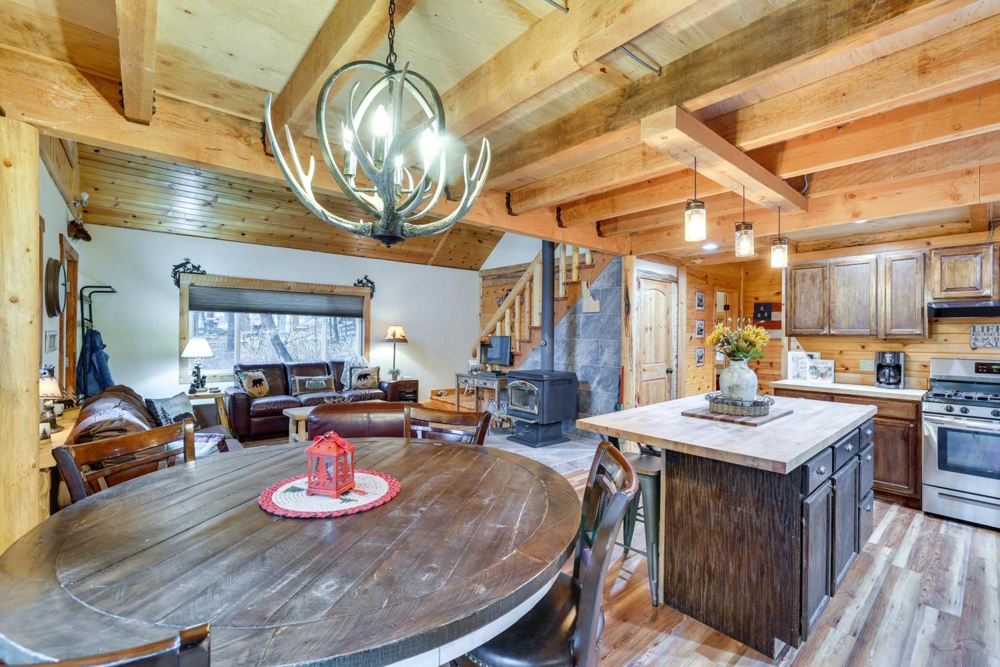 Peaceful Garden Valley Cabin With Private Deck! Crouch Exterior foto