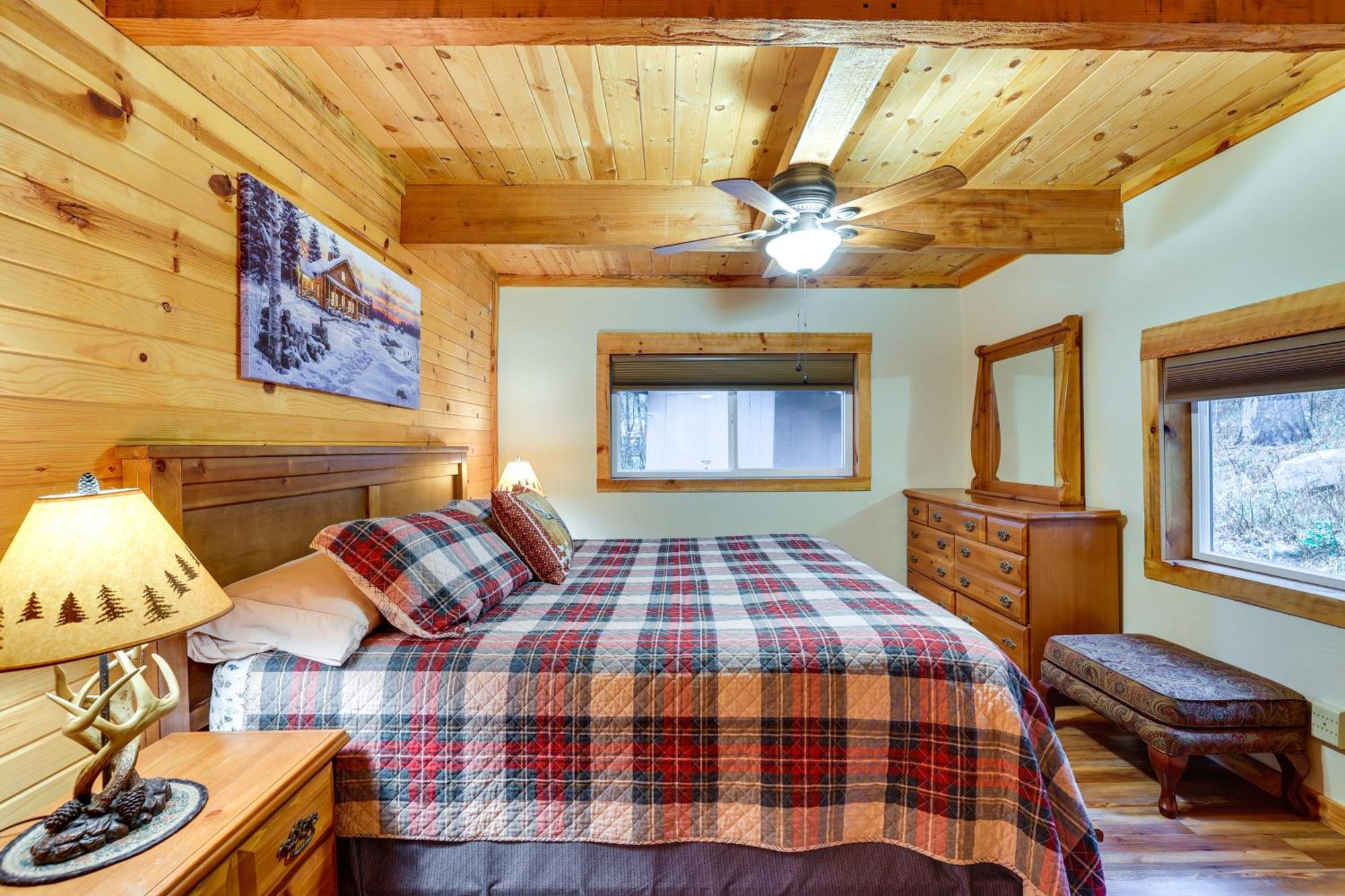 Peaceful Garden Valley Cabin With Private Deck! Crouch Exterior foto