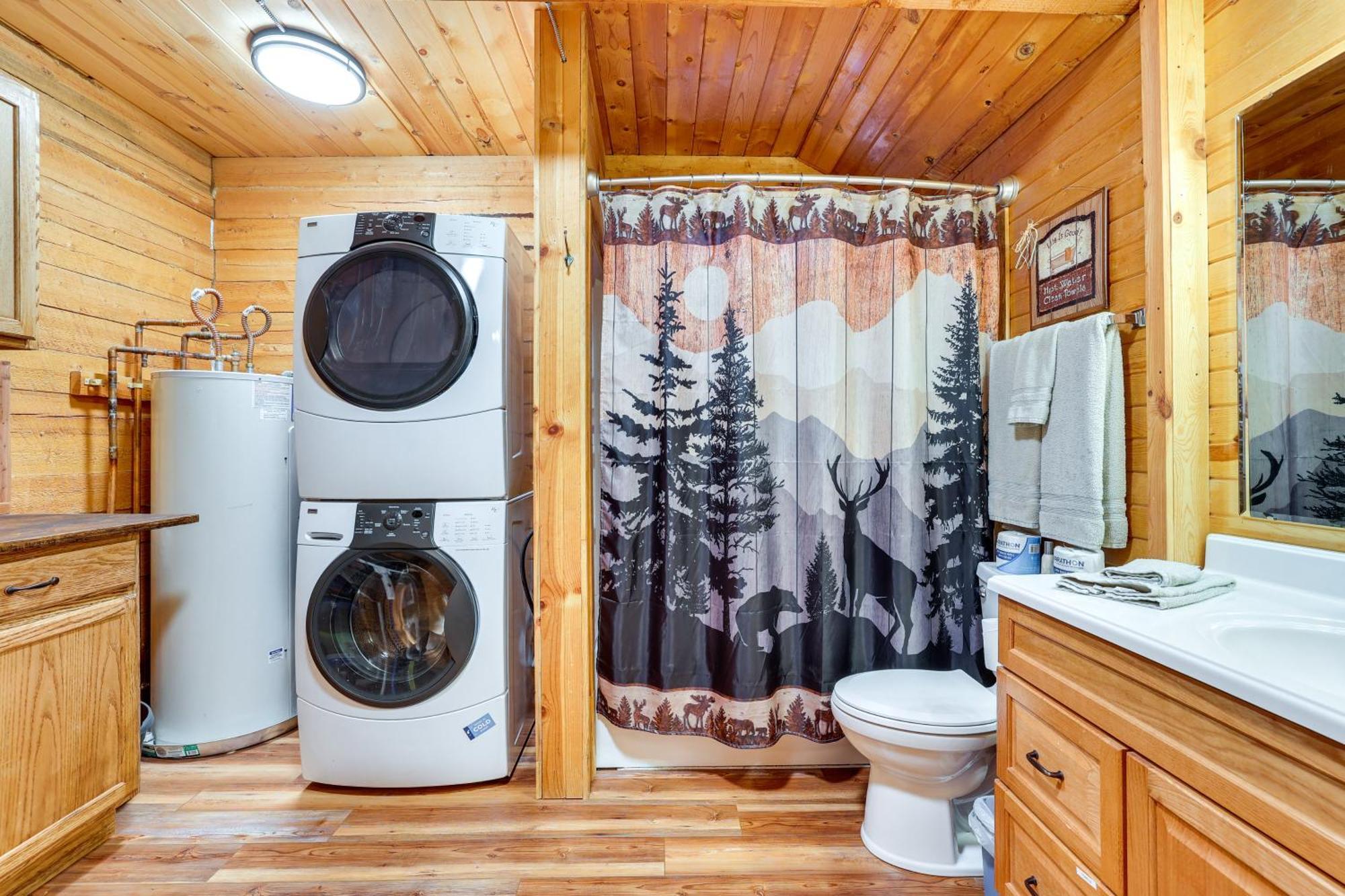 Peaceful Garden Valley Cabin With Private Deck! Crouch Exterior foto
