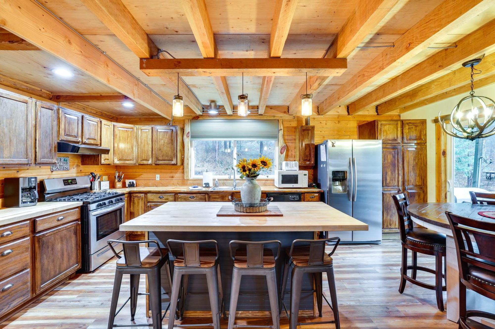 Peaceful Garden Valley Cabin With Private Deck! Crouch Exterior foto