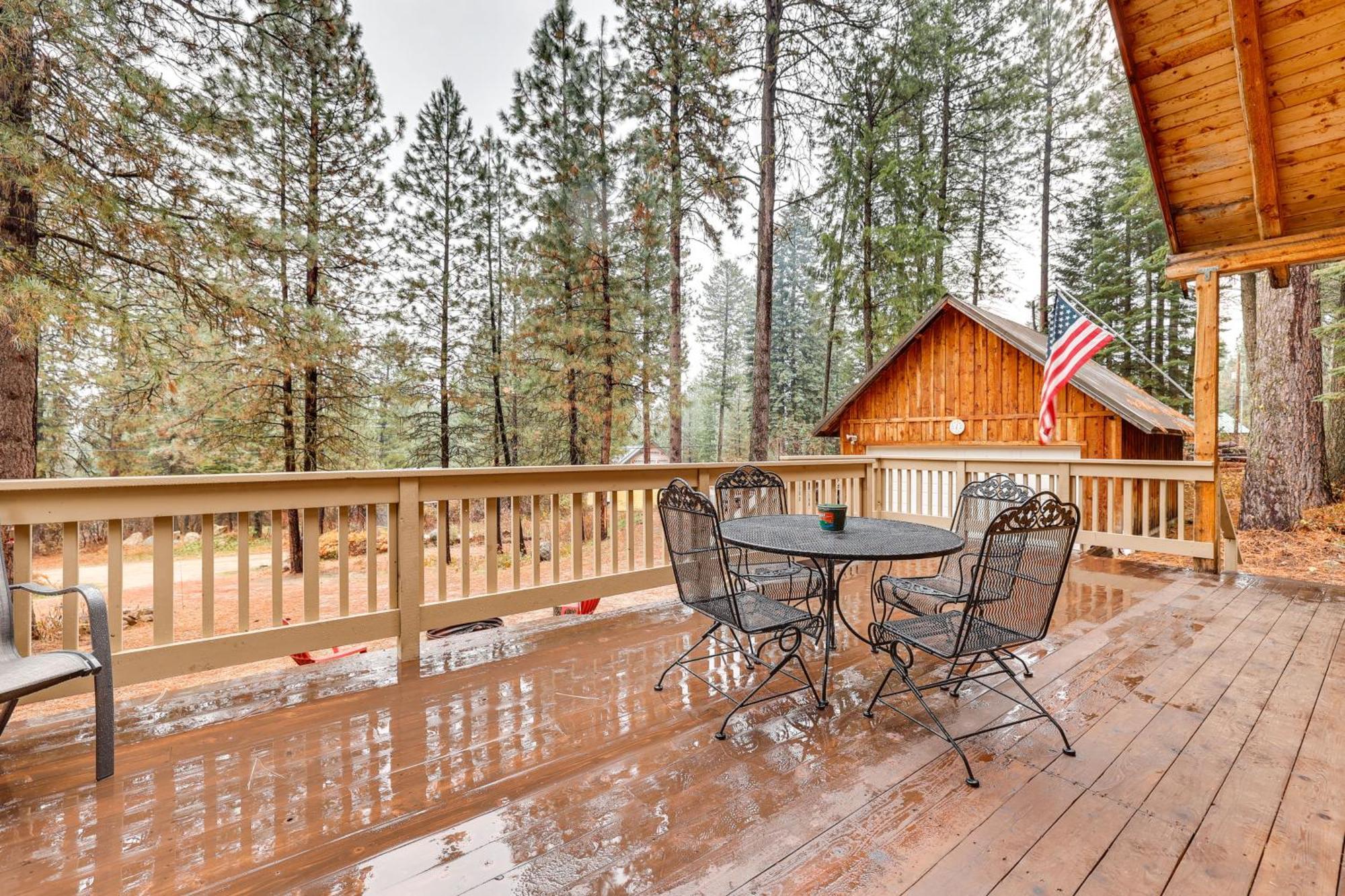 Peaceful Garden Valley Cabin With Private Deck! Crouch Exterior foto