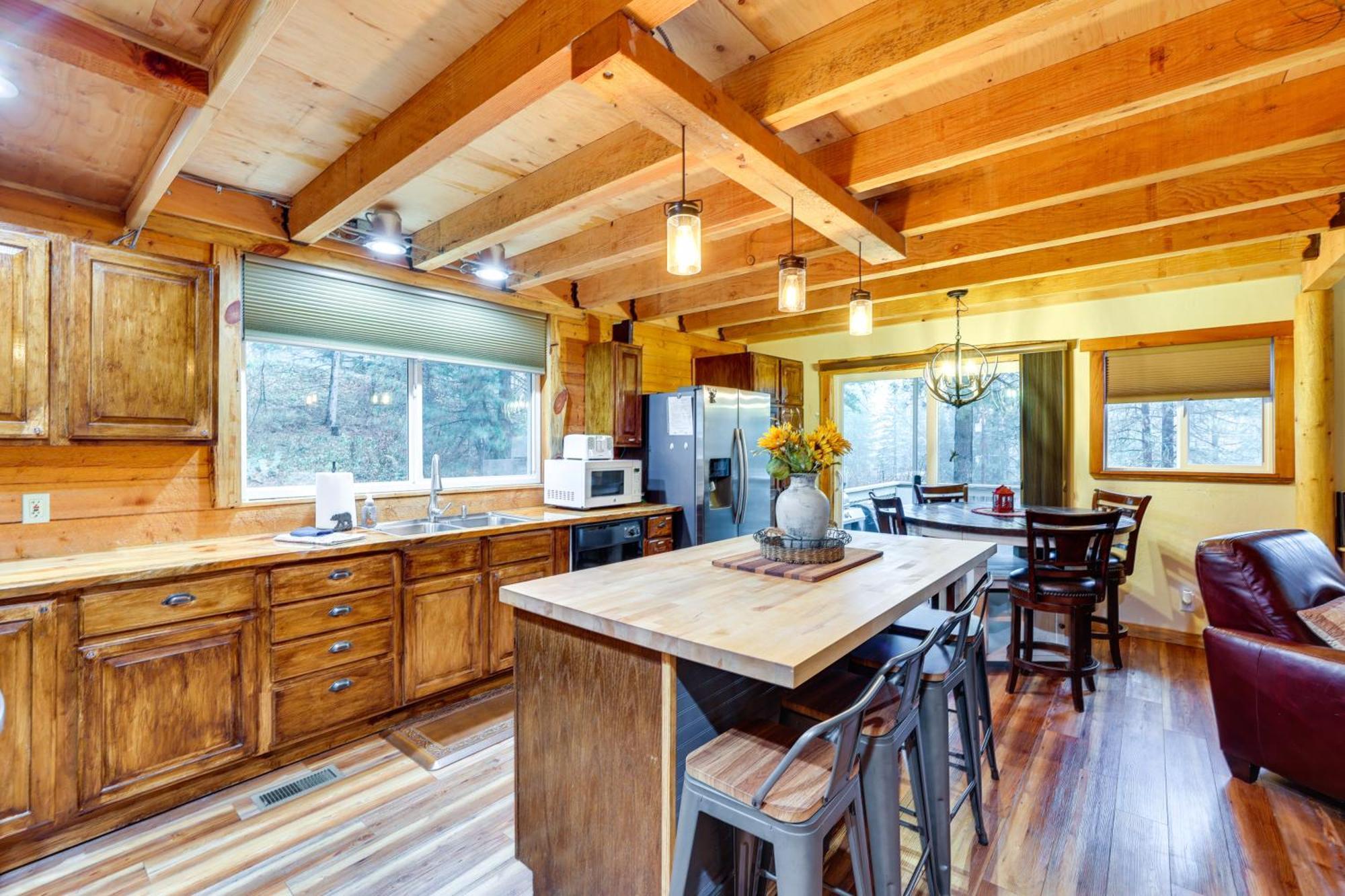 Peaceful Garden Valley Cabin With Private Deck! Crouch Exterior foto