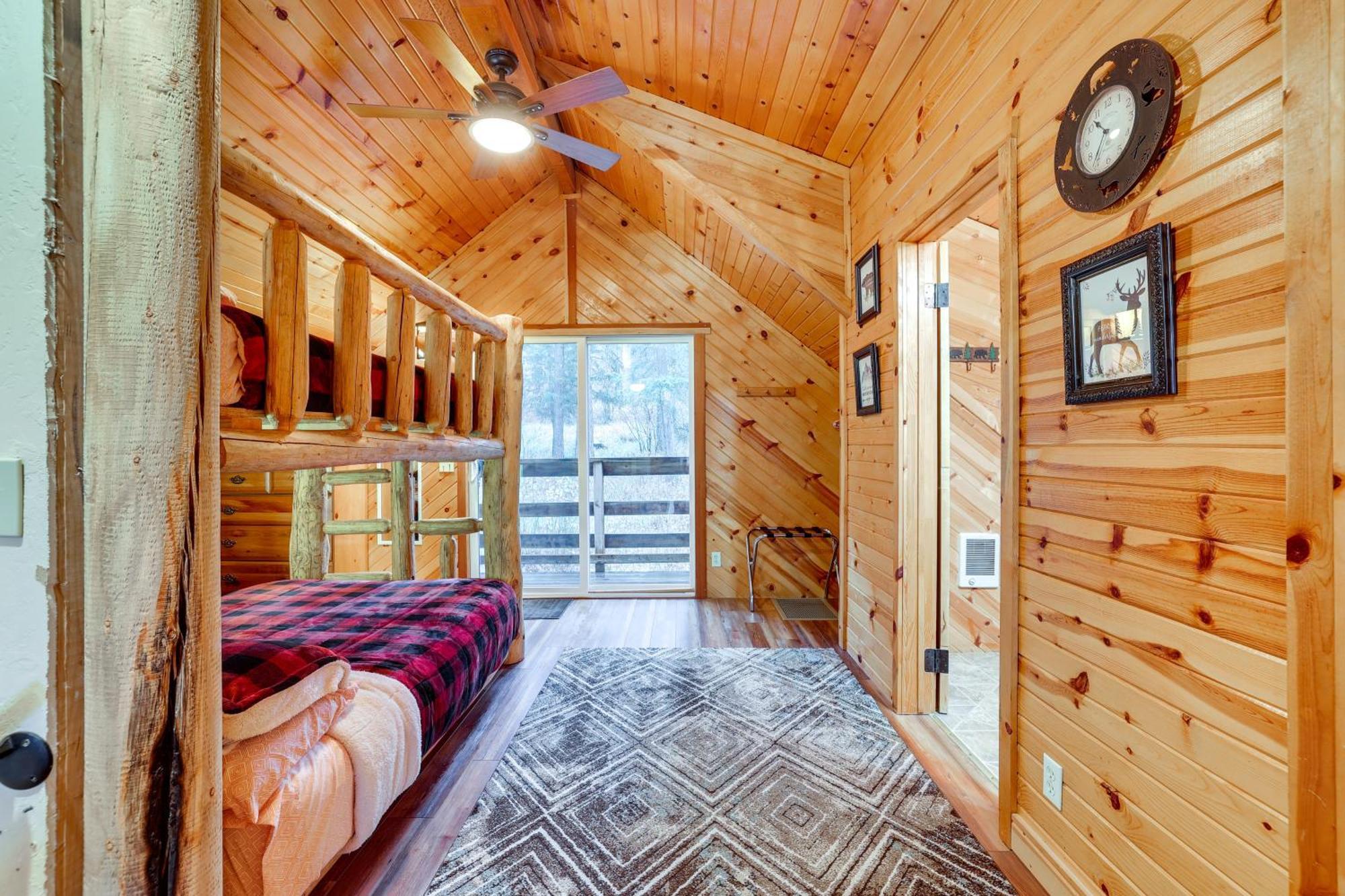 Peaceful Garden Valley Cabin With Private Deck! Crouch Exterior foto