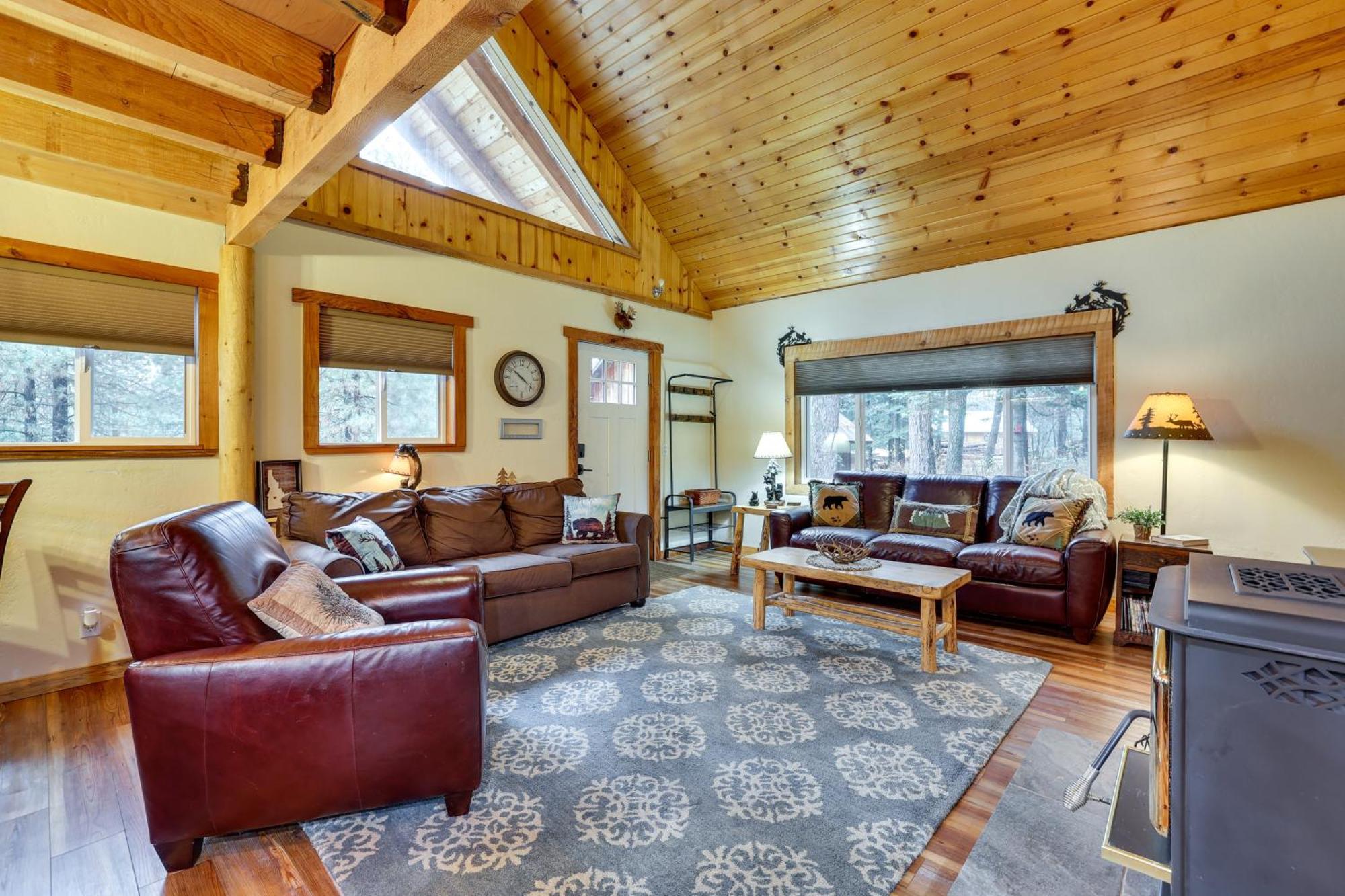 Peaceful Garden Valley Cabin With Private Deck! Crouch Exterior foto